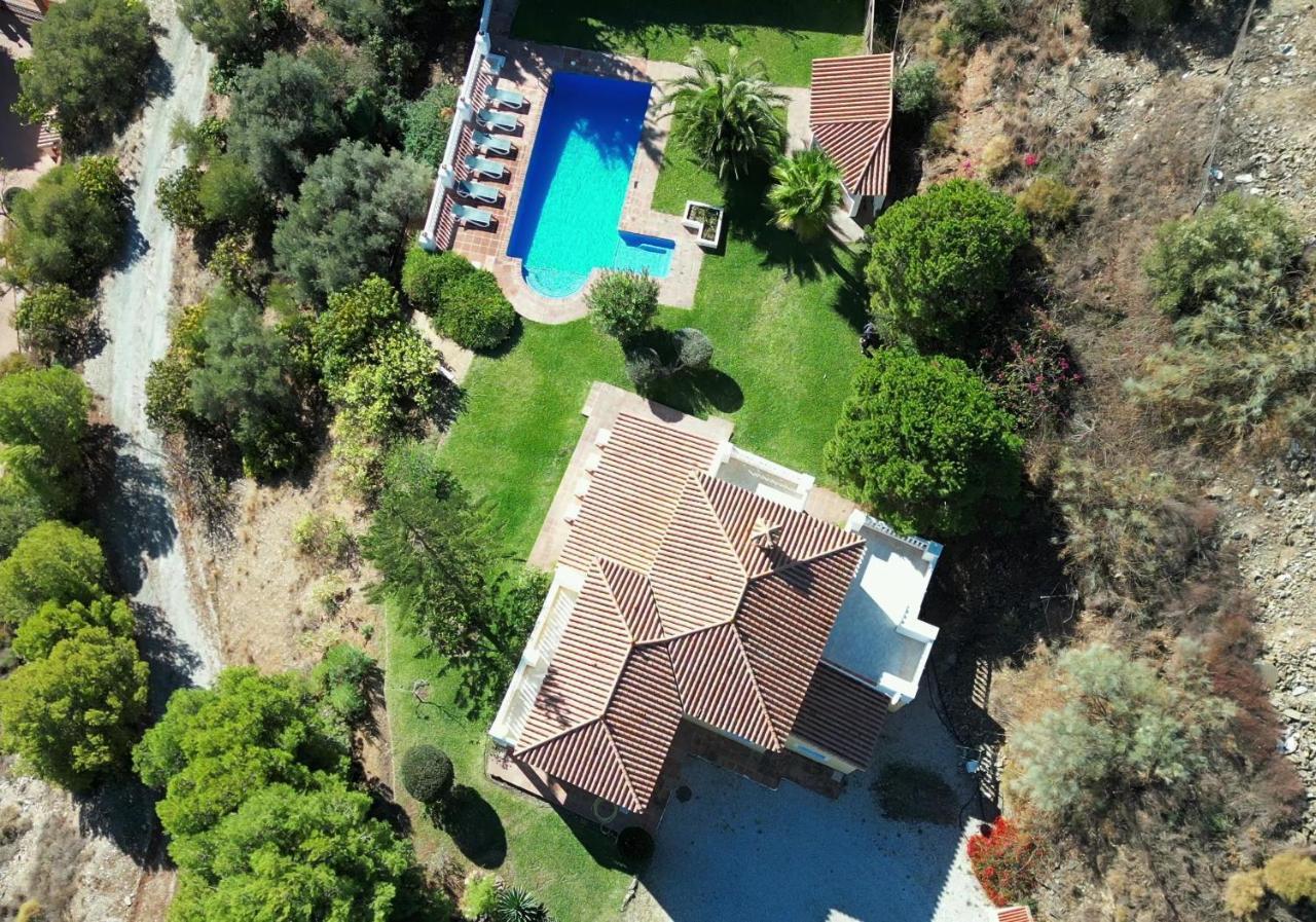 Gran Villa Con Vistas Al Mar Y Piscina Privada مالقة المظهر الخارجي الصورة