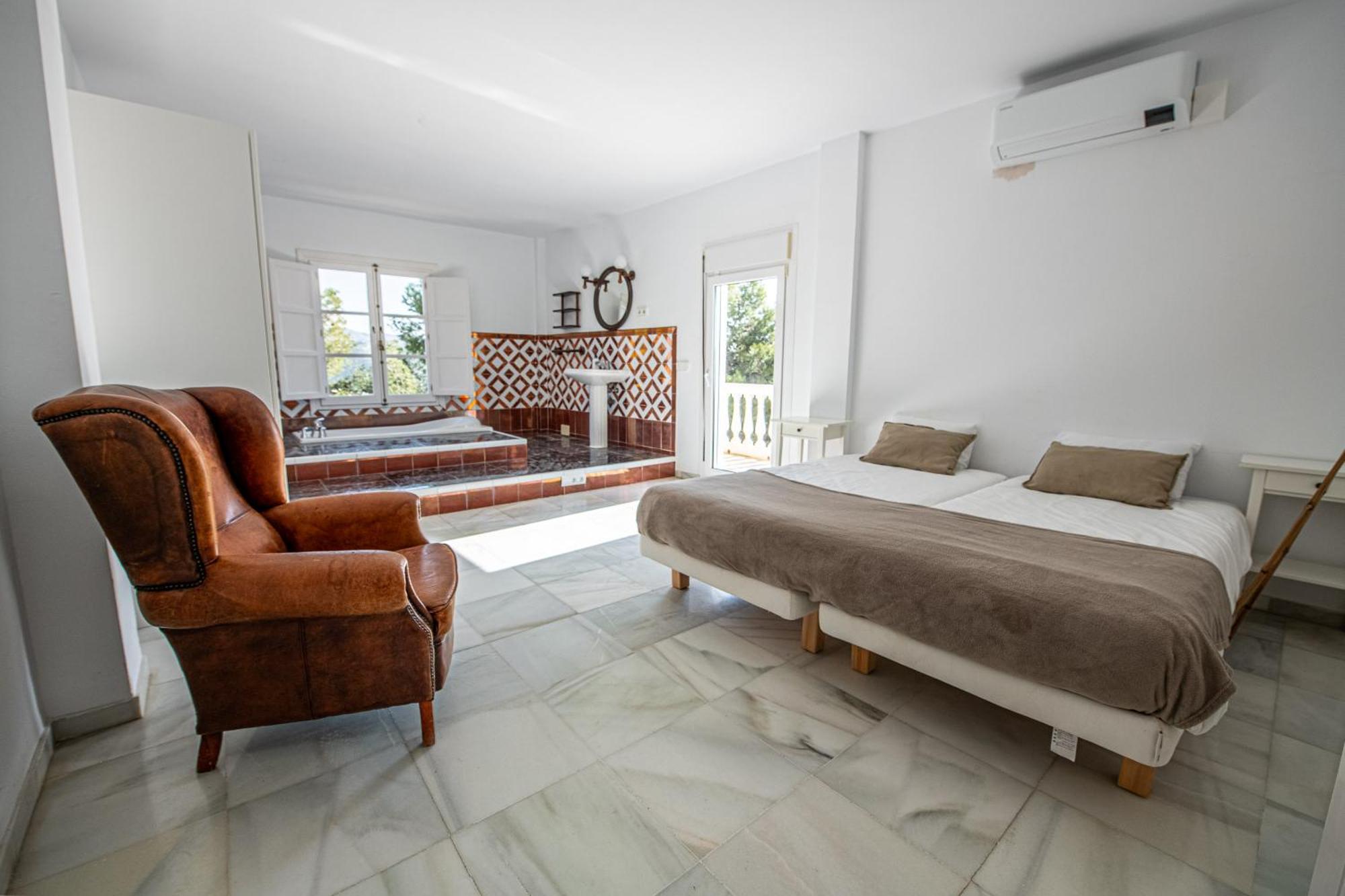 Gran Villa Con Vistas Al Mar Y Piscina Privada مالقة المظهر الخارجي الصورة